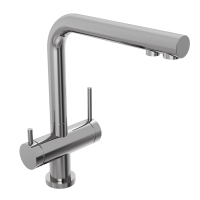 Смеситель для кухонной мойки Abelsberg Pura UVF70929CH хром глянцевый