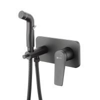 Смеситель для биде Lemark Bronx LM3720BL с гигиеническим душем встраиваемый Смеситель для биде Lemark Bronx LM3720BL с гигиеническим душем встраиваемый