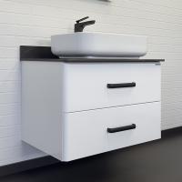 Тумба с раковиной Comforty Амстердам 75 см 00-00013775 подвесная белая