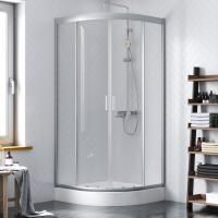 Душевой уголок Damixa Skyline 90x90 DX35WG-301-090MT профиль хром матовый стекло прозрачное Душевой уголок Damixa Skyline 90x90 DX35WG-301-090MT профиль хром матовый стекло прозрачное