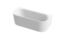 Ванна акриловая Cezares Metauro 180x80 METAURO-INT-Wall-180-80-60-W-MATT