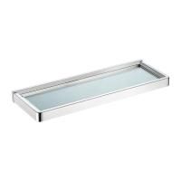 Полка стеклянная 40x14x3 см ABBER Westen AA1759 хром Полка стеклянная 40x14x3 см ABBER Westen AA1759 хром