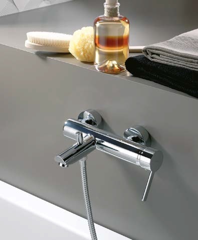 Смеситель для ванны Ramonsoler Drako 3305D с душевой лейкой хром