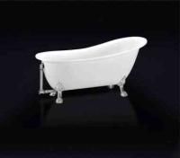 Акриловая ванна 155x76 см BelBagno  BB06-1550 белый Акриловая ванна 155x76 см BelBagno  BB06-1550 белый