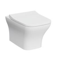 Подвесной безободковый унитаз VitrA Zentrum Square 7484B003-0075 Подвесной безободковый унитаз VitrA Zentrum Square 7484B003-0075