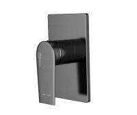 Встраиваемый смеситель для душа WasserKRAFT Wiese 8451 оружейная сталь матовый