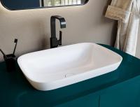 Раковина накладная Salini Marea 60 см 1802202M белая