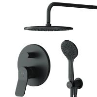 Душевой комплект AM.PM X-Joy FB85A1RH02 черный матовый