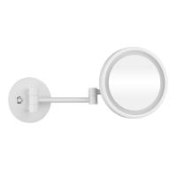 Зеркало косметическое Bemeta White 112101144 подвесное белый матовый