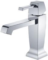 Смеситель с донным клапаном Caprigo Diamante 50-020-crm для раковины хром глянцевый