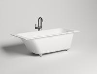 Ванна из литьевого камня Salini Orlanda 170х80 102116G белая глянцевая