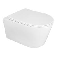 Унитаз Azario Ollin AZ-0513R подвесной безободковый с микролифтом