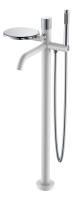 Смеситель напольный Boheme STICK WHITE 129-WCR.2 TOUCH CHROME Смеситель напольный Boheme STICK WHITE 129-WCR.2 TOUCH CHROME