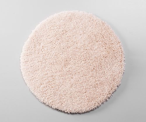 Коврик для ванной комнаты 60x60 WasserKRAFT Dill BM-3919 Vanilla Cream