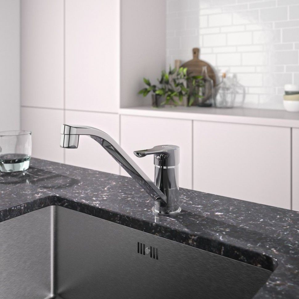 Смеситель для кухонной мойки Ideal Standard ALPHA BC490AA Смеситель для кухонной мойки Ideal Standard ALPHA BC490AA