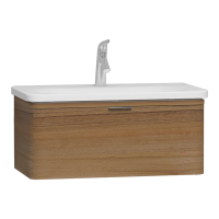 Шкаф с раковиной 45х80х37 см VitrANest Trendy 56138 натуральное дерево Шкаф с раковиной 45х80х37 см VitrANest Trendy 56138 натуральное дерево