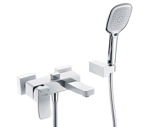 Смеситель для ванны с коротким изливом WasserKRAFTAller 1061WHITE Смеситель для ванны с коротким изливом WasserKRAFTAller 1061WHITE