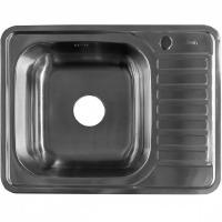 Мойка для кухни Iddis Basic 65 см L BAS65SLi77 полированный хром