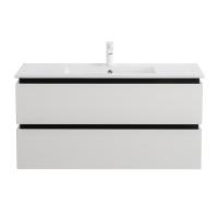 Тумба под раковину Cezares Plane 100 см подвесная bianco lucido глянцевая