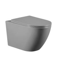 Унитаз Abber Bequem AC1103MG подвесной с микролифтом