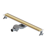 Душевой лоток   Boheme Premium linear 982-80-G золото