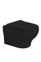 Унитаз Boheme Fiore 978-SET-B подвесной с микролифтом