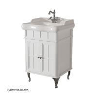 Тумба с раковиной Caprigo Borgo 60 см 33410-021.000.00.05 напольная синяя