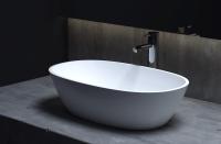 Раковина накладная Salini Callista 55 см 1101206SM белая