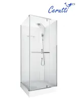 Душевая кабина Ceruttispa 90x225 MiMi90T профиль хром