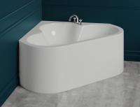 Ванна из литьевого камня Salini Igina 101211G белая глянцевая