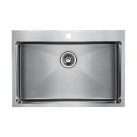 Мойка для кухни стальная 75x51 Paulmark PM807551-BS