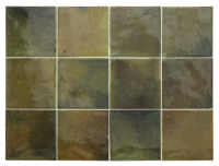 Плитка керамическая Equipe Hanoi 10x10 см 30014 зелёный