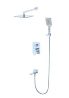 Душевой комплект встраиваемый Wonzon & Woghand Diamond WW-88939011-CR хром глянцевый