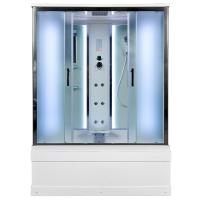 Душевая кабина DTO EM4517LED+GM профиль хром