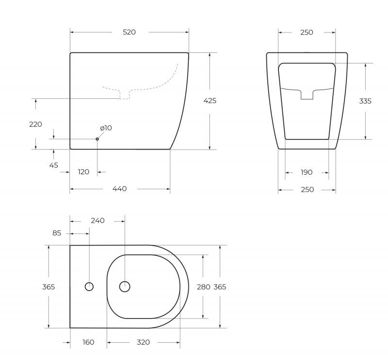 Напольное  BelBagno MARINO BB105B Напольное  BelBagno MARINO BB105B