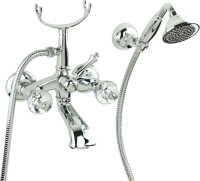 Смеситель для ванны с душем Migliore Korona Crystal l 27307 хром Смеситель для ванны с душем Migliore Korona Crystal l 27307 хром