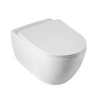 Унитаз подвесной безободковый с функцией биде с сиденьем  Cezares COMFORT CZR-191-TH/BS/CZR-2316-SC Унитаз подвесной безободковый с функцией биде с сиденьем  Cezares COMFORT CZR-191-TH/BS/CZR-2316-SC