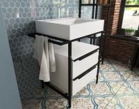 Тумба напольная 70 см ЭСТЕТ Comfort Loft 2 ящика Тумба напольная 70 см ЭСТЕТ Comfort Loft 2 ящика