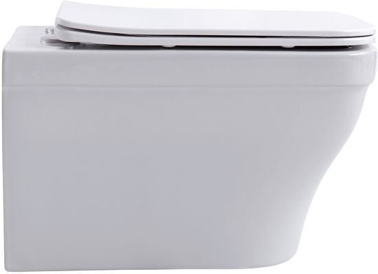 Унитаз подвесной Aquanet Elegant W безободковый с микролифтом