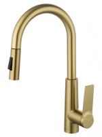 Смеситель для кухонной мойки Wonzon & Woghand WW-A20782-BG золото брашированный