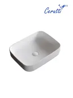 Раковина Ceruttispa CR0084 накладная