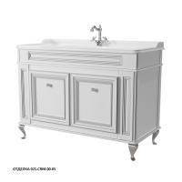 Тумба с раковиной Caprigo Fresco 120 см 10616SN-021.CRM.00.05 напольная белая