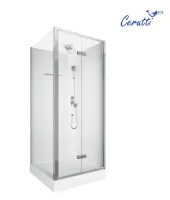 Душевая кабина Ceruttispa 90x225 BELLA90T профиль хром