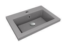 Раковина накладная 50x35 Florentina 10.150.00500.307 Серый шёлк Раковина накладная 50x35 Florentina 10.150.00500.307 Серый шёлк