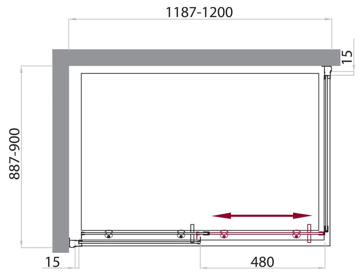 Душевой уголок 90x120 см BelBagno UNO Uno-ah-1-120/90-p-cr хром Душевой уголок 90x120 см BelBagno UNO Uno-ah-1-120/90-p-cr хром
