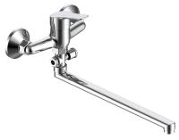 Смеситель для ванны с душевой лейкой Voda Wave WA30 хром