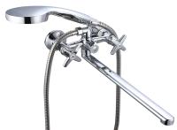 Смеситель для ванны с душевой лейкой Voda Star STR31 хром