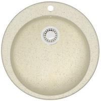 Кухонная мойка AZARIO Vital 507x507x200 искусственный мрамор цвет Бежевый CS00078344