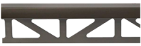 Профиль для плитки Butech 250x0.8 см B71342636 графит матовый