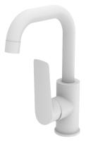 Смеситель для раковины ESKO Lagos white LG26MW черный Смеситель для раковины ESKO Lagos white LG26MW черный